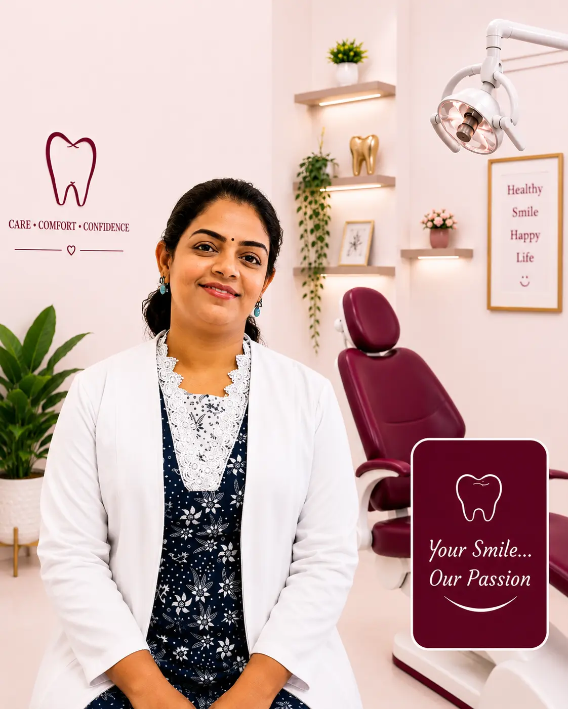Dr. R. S. Soujanya, B.D.S. — Dental Surgeon at Swetha Complex, Thiruverumbur