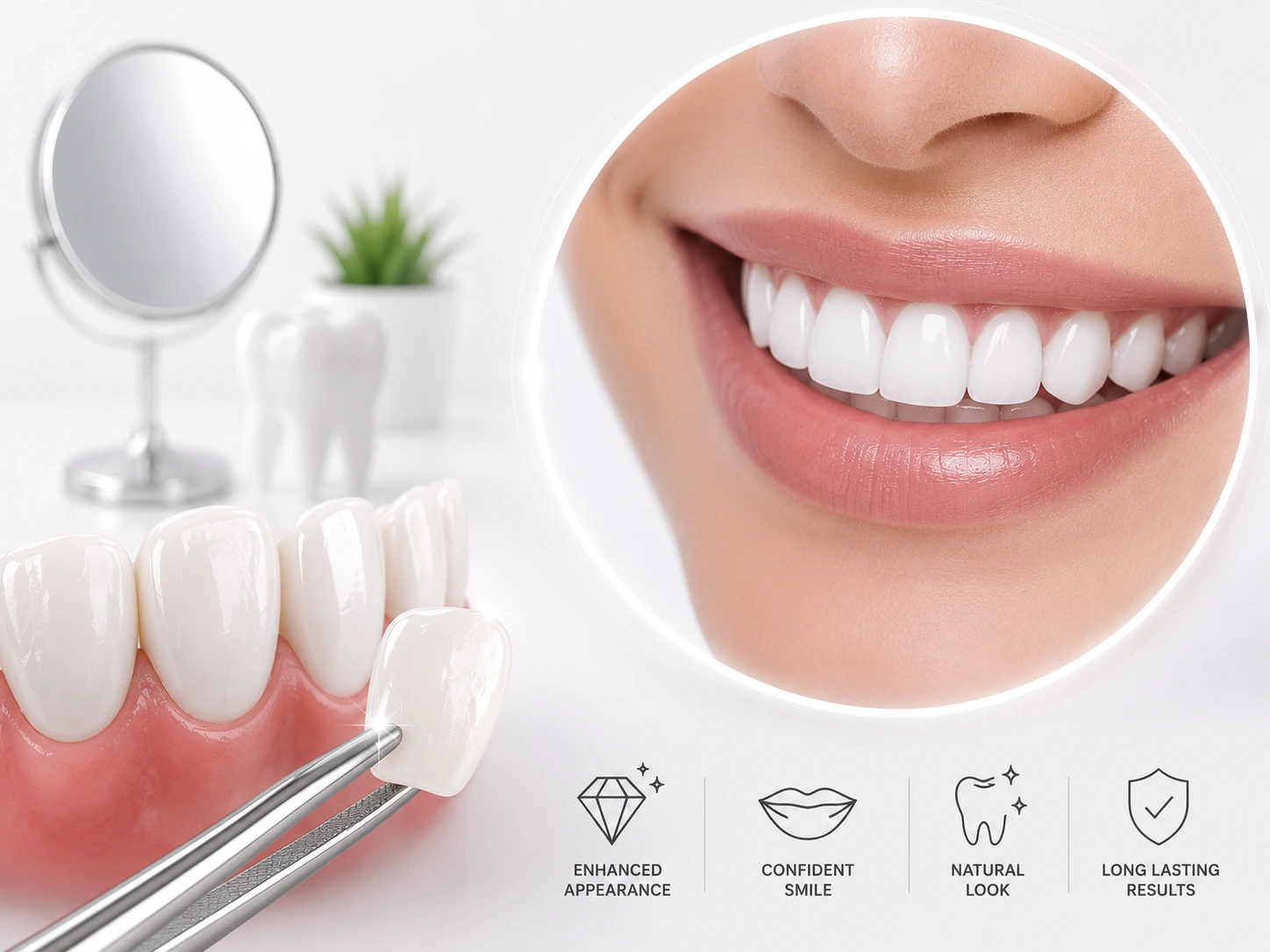 Cosmetic Dentistry at Dr Soujanya's clinic, Thiruverumbur