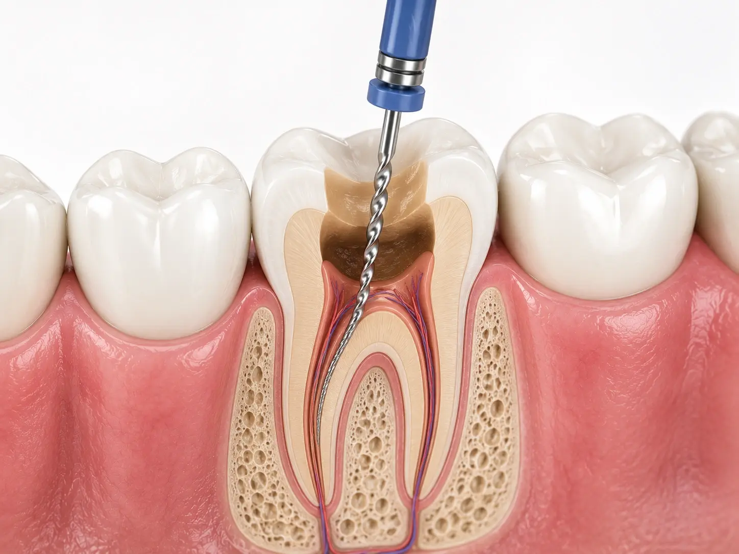 Root Canal Treatment at Dr Soujanya's clinic, Thiruverumbur